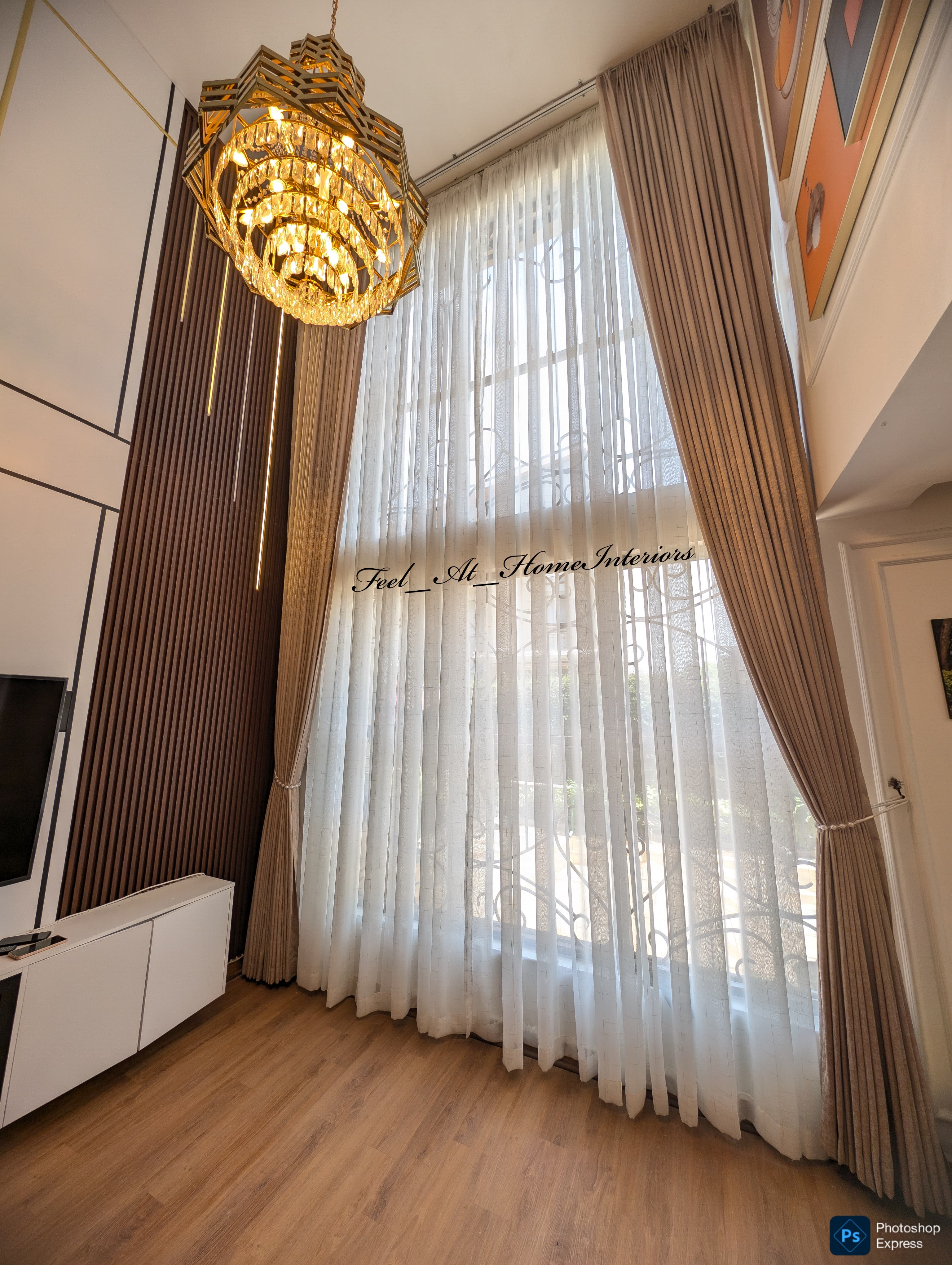 Instagram post - curtain design